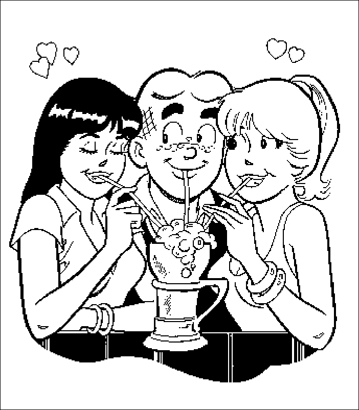 veronica lodge free coloring pages - photo #16
