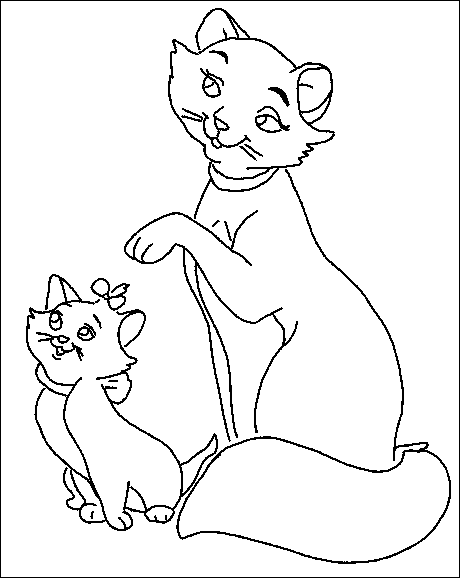 Coloriage 18 Aristochats