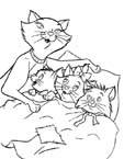 Coloriage Aristochats 14