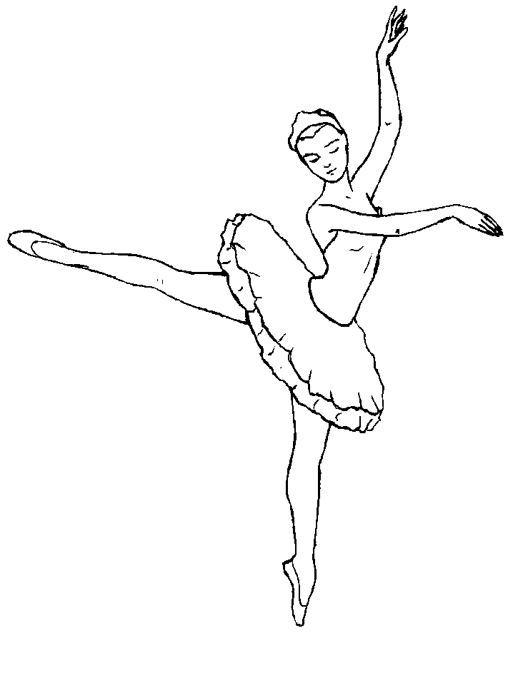 Coloriage 8 Ballet