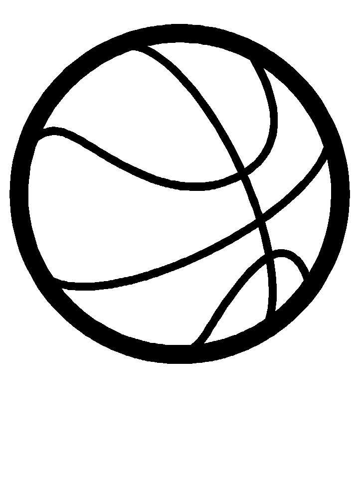 Coloriage 7 Basket-ball