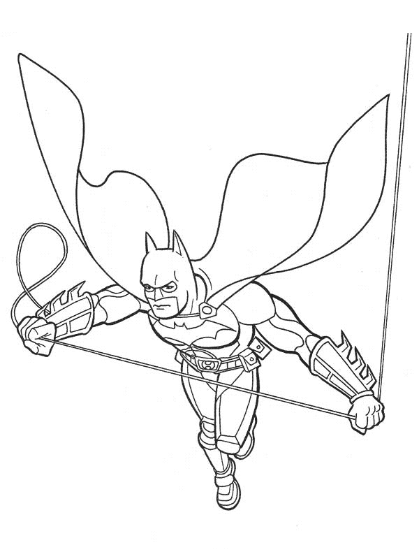 Coloriage 11 Batman