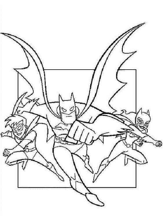 Coloriage 17 Batman