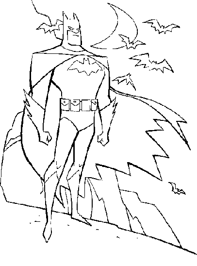 Coloriage 3 Batman