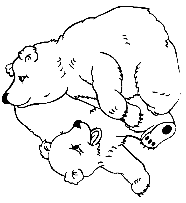 Coloriage 93 Bears