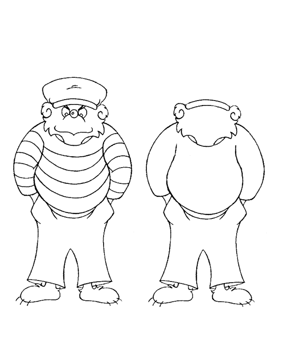 Coloriage 2 Berenstain bears