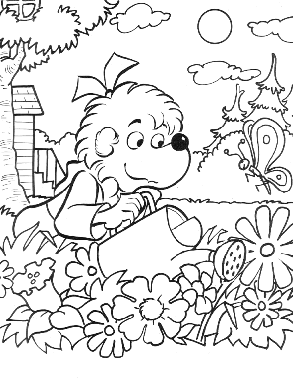 Coloriage 5 Berenstain bears