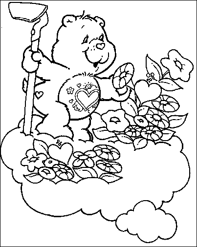 Coloriage 5 Bisounours