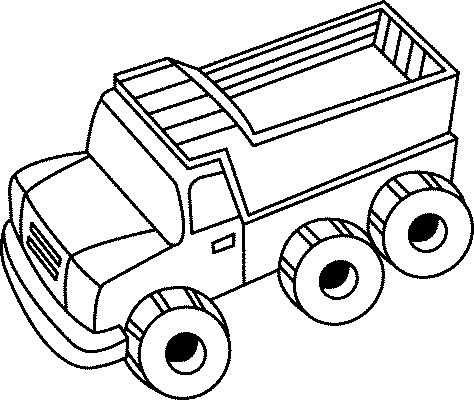 Coloriage 15 Camions