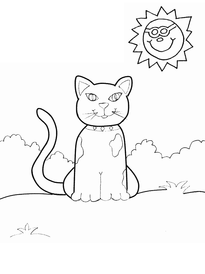 Coloriage 126 Chats