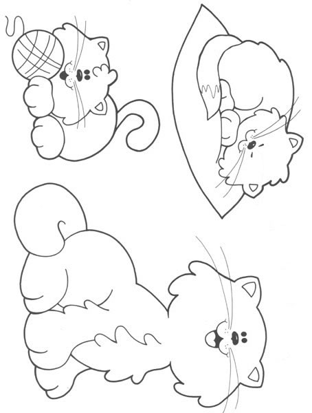 Coloriage 228 Chats