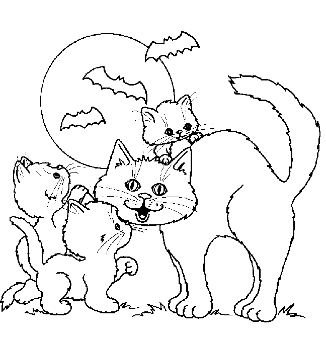 Coloriage 66 Chats