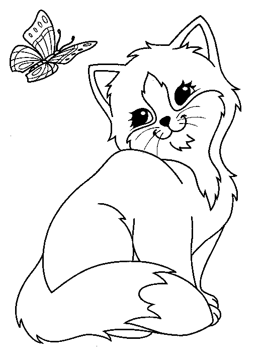 Coloriage 80 Chats
