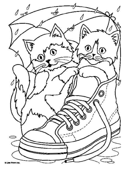 Coloriage 83 Chats