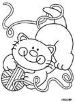 Coloriage Chats 155