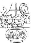 Coloriage Chats 18