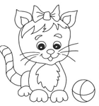 Coloriage Chats 22