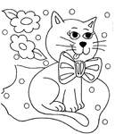 Coloriage Chats 222
