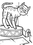 Coloriage Chats 46