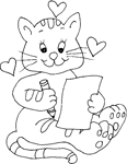 Coloriage Chats 69