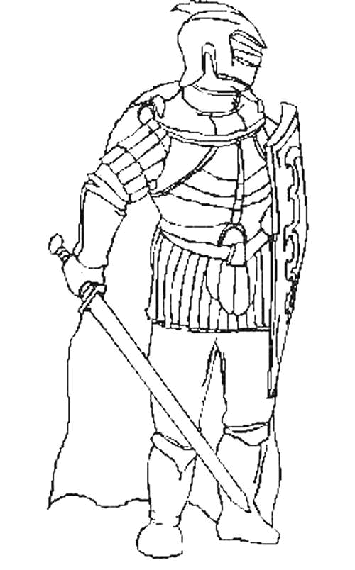 Coloriage 26 Chevaliers