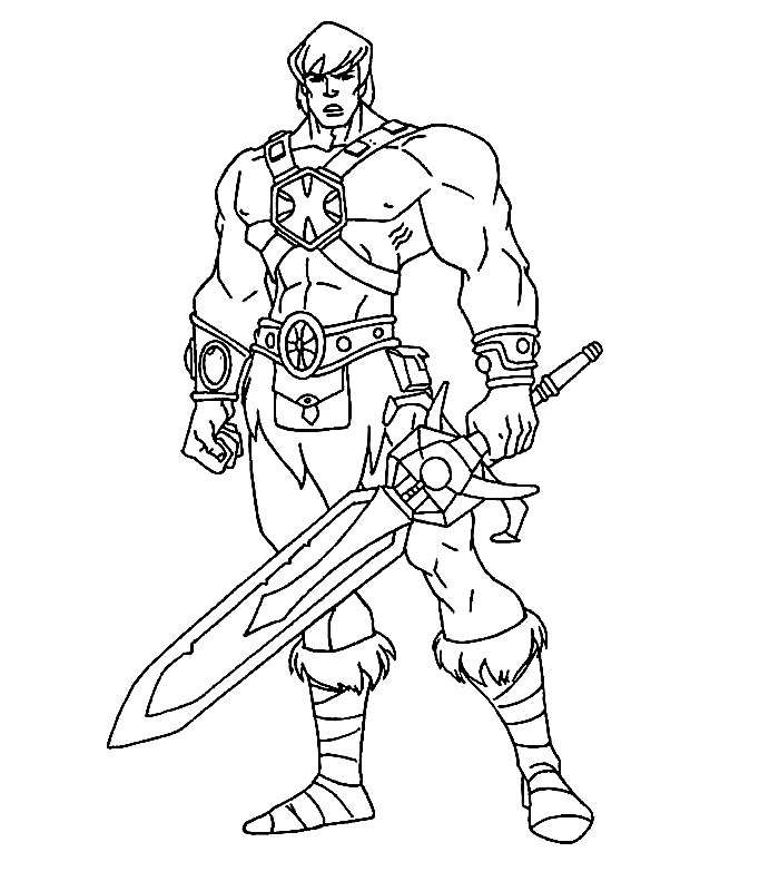 Coloriage 8 Chevaliers