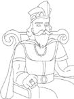 Coloriage Chevaliers 33