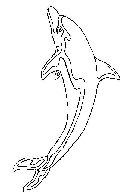 Coloriage 30 Dauphins