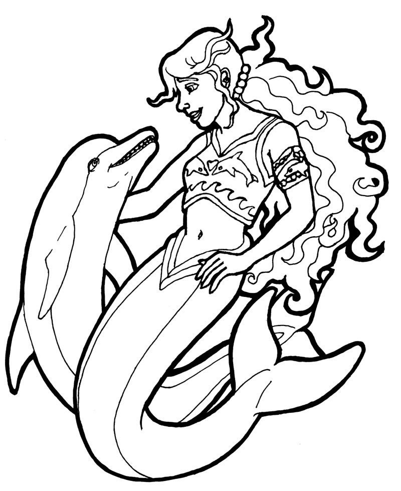 Coloriage 37 Dauphins
