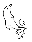 Coloriage Dauphins 49