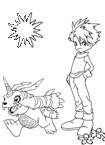 Coloriage Digimon 120