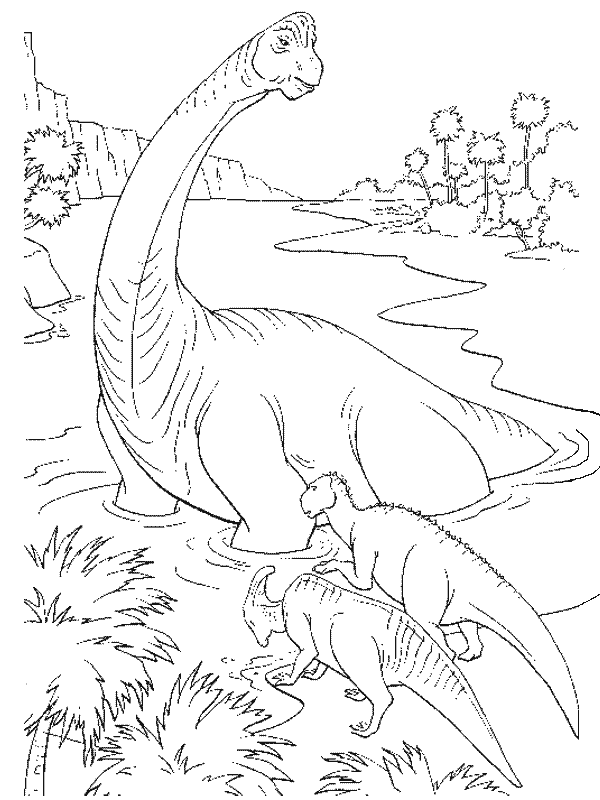 Coloriage 71 Dinosaures