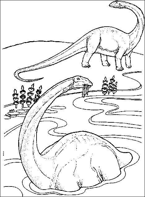Coloriage 82 Dinosaures