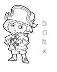 Coloriage Dora la esploratrice 41