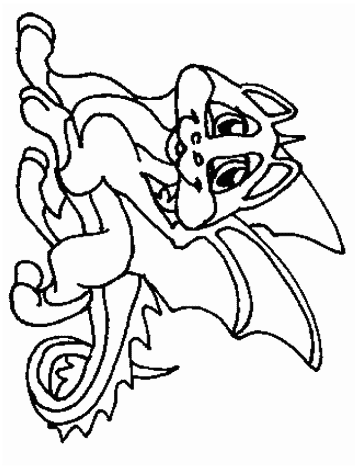 Coloriage 34 Dragons