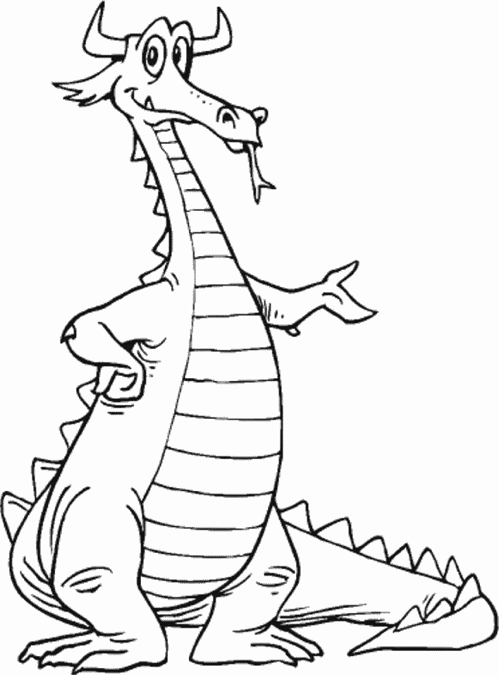 Coloriage 36 Dragons
