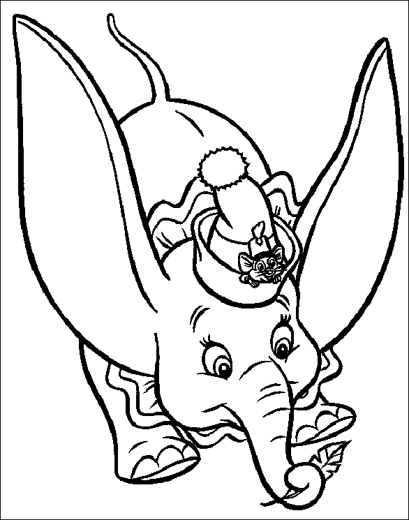 Coloriage 11 Dumbo