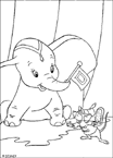 Coloriage Dumbo 12