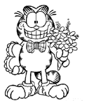 Coloriage Garfield 64