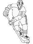 Coloriage Hockey 3