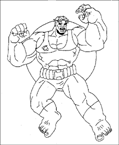 Coloriage Hulk 15