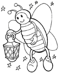 Coloriage Insectes 6