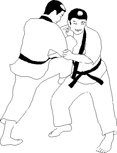 Coloriage 20 Judo
