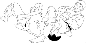 Coloriage Judo 25