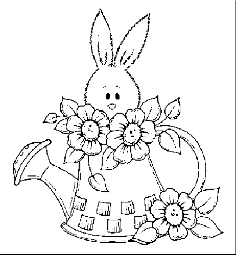 Coloriage 39 Lapins