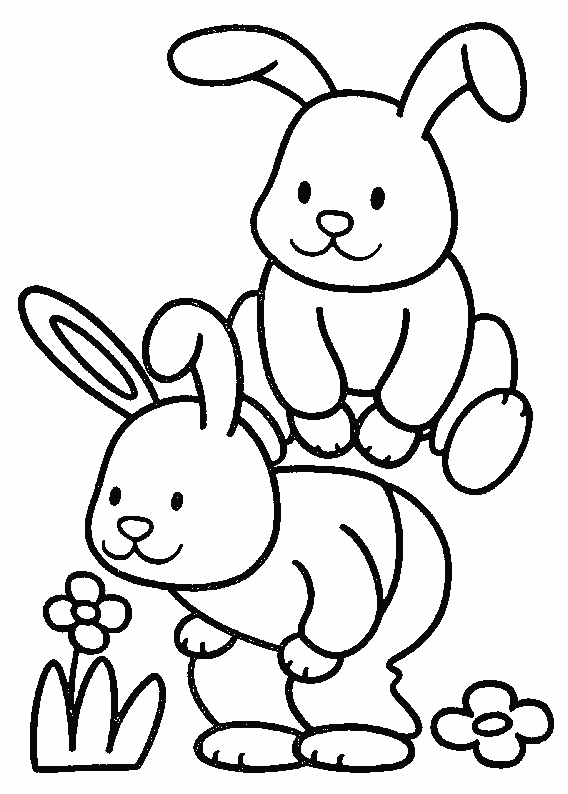 Coloriage 43 Lapins