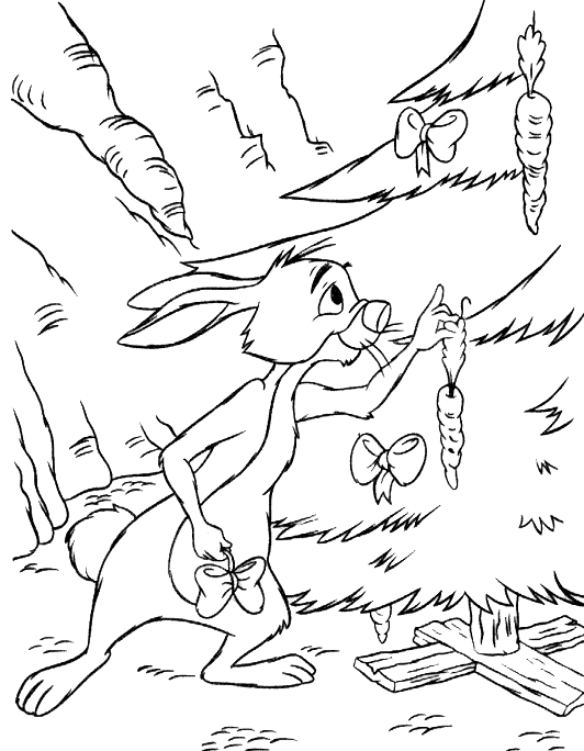 Coloriage 53 Lapins