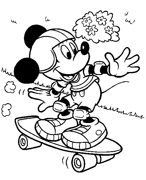 Coloriage 28 Mickey