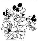 Coloriage Mickey 15