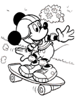 Coloriage Mickey 19
